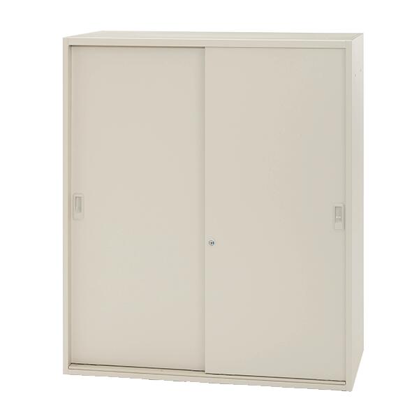 楽天市場】3枚 引違い キャビネット 鍵付き 上置 下置 書庫 スチール