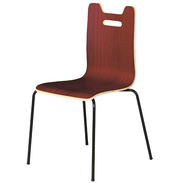 ミーティングチェア 4脚セット フック付 パッド無 W505 D505 H855 ミーティング用チェア 休憩室 カフェ おしゃれ 会議用チェア 会議椅子 オフィスチェア 木製チェア スタックチェア スタッキングチェア スタック スタッキング 会議室 Utility Ales H 法人様限定