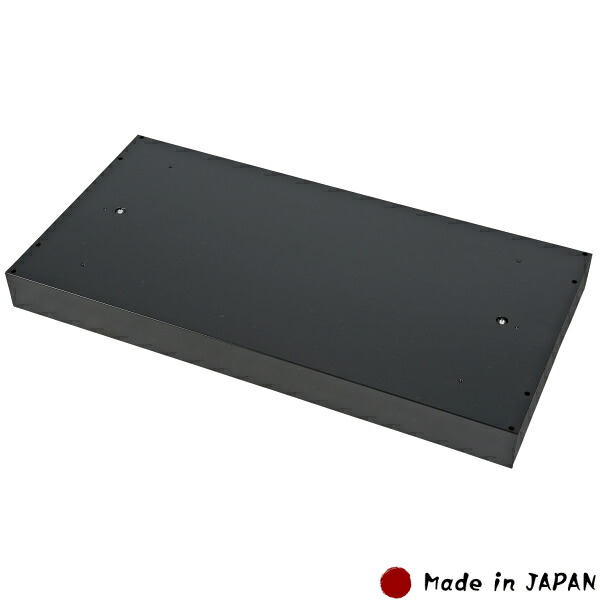 【送料無料】 日本製 笠木 ブラック HOSシリーズ書庫専用 スチール製 W900×D450×H90～140mm オフィス 事務所 オフィス家具 完成品 車上渡し
