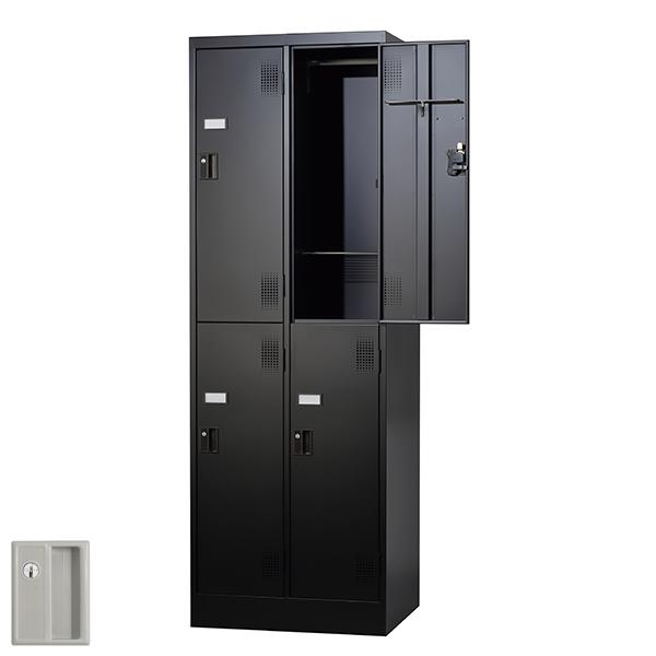 取付無料！ジャーナルスタンダードファニチャー ブラックスチール4段ロッカー 楽天市場】【受注生産品】 ブラック 4人用 スタンダードロッカー 鍵
