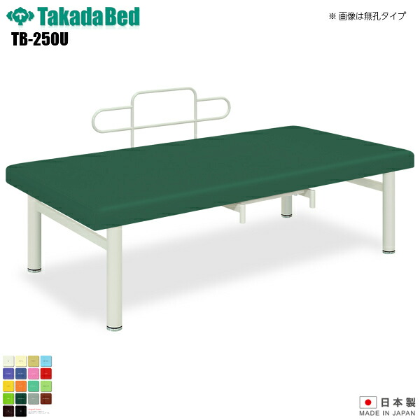 【日本製】【送料無料】 有孔R型オーダス [TB-250U][高田ベッド製作所] 介護ベッド 診察台 ベッド マッサージ台 マッサージベッド 病院 クリニック 医療 介護 診察 診察室 施術 施術ベッド 軒先渡し