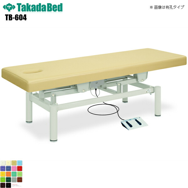 【日本製】【送料無料】 コンパクト電動 無孔タイプ [TB-604][高田ベッド製作所] 診察ベッド 昇降 診察台 ベッド マッサージ台 マッサージベッド 病院 クリニック 医療 介護 診察 診察室 施術 施術ベッド 昇降ベッド 電動ベッド 電動昇降 軒先渡し 94,380円