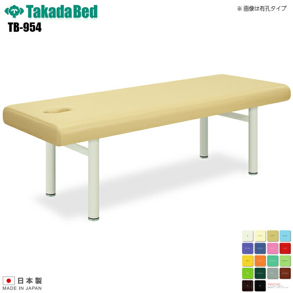 【日本製】【送料無料】 エクセレント 無孔タイプ [TB-954][高田ベッド製作所] 介護ベッド 診察台 ベッド マッサージ台 マッサージベッド 病院 クリニック 医療 介護 診察 診察室 施術 施術ベッド 軒先渡し
