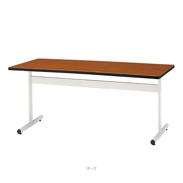 正規 ミーティングテーブル 幅1800×奥行900×高さ700mm 角型 ホワイト