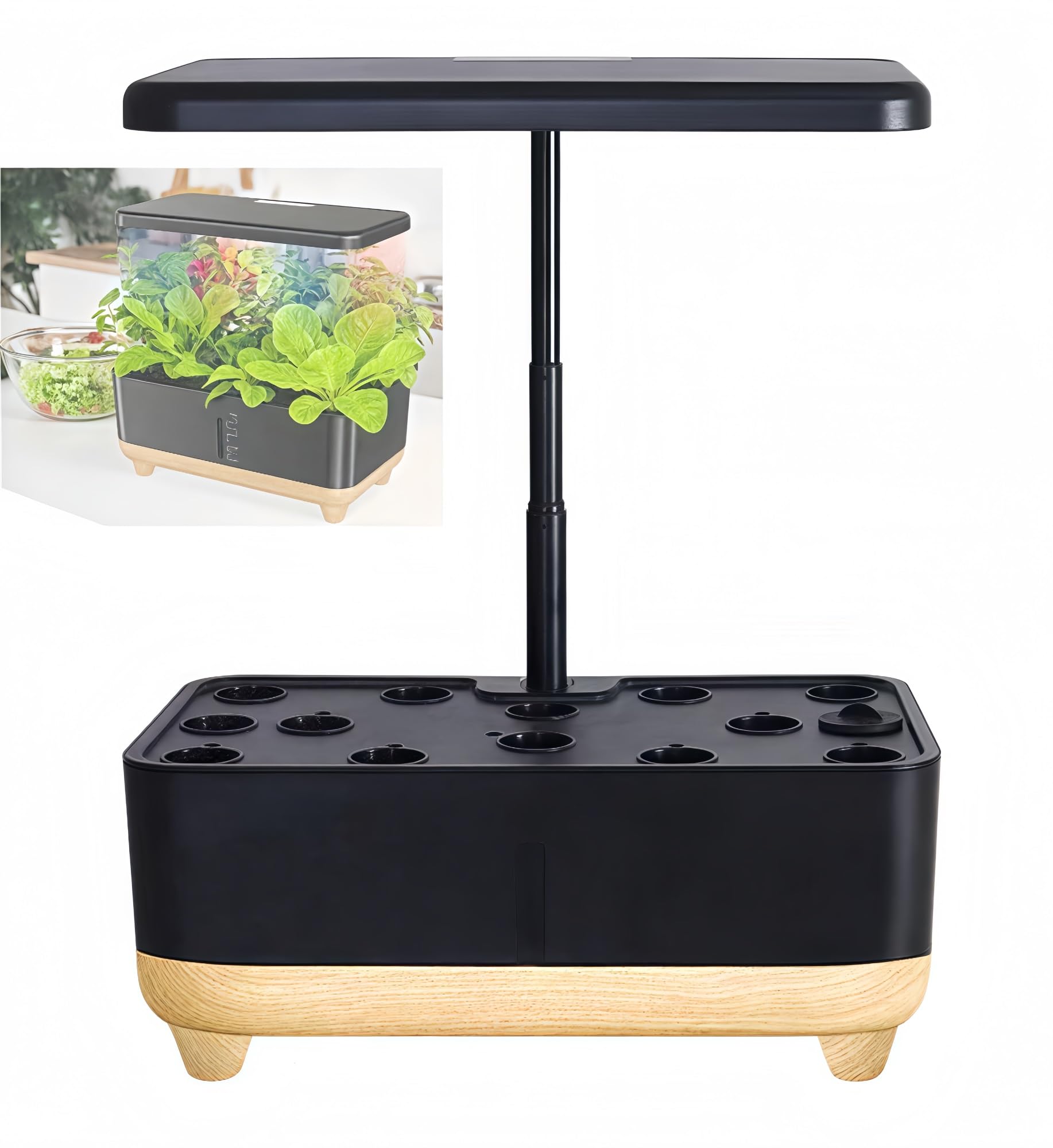 水耕栽培システム スマート 野菜 果物 植物 花 2つの植え付けモード 大容量水槽 自動水循環システム 水耕栽培植物 サイレント散水 野菜栽培キット 無土壌栽培システム LED照明モード 成長率の向上 バルコニー 温室 プレゼント ギフト 送料無料|sora-ran