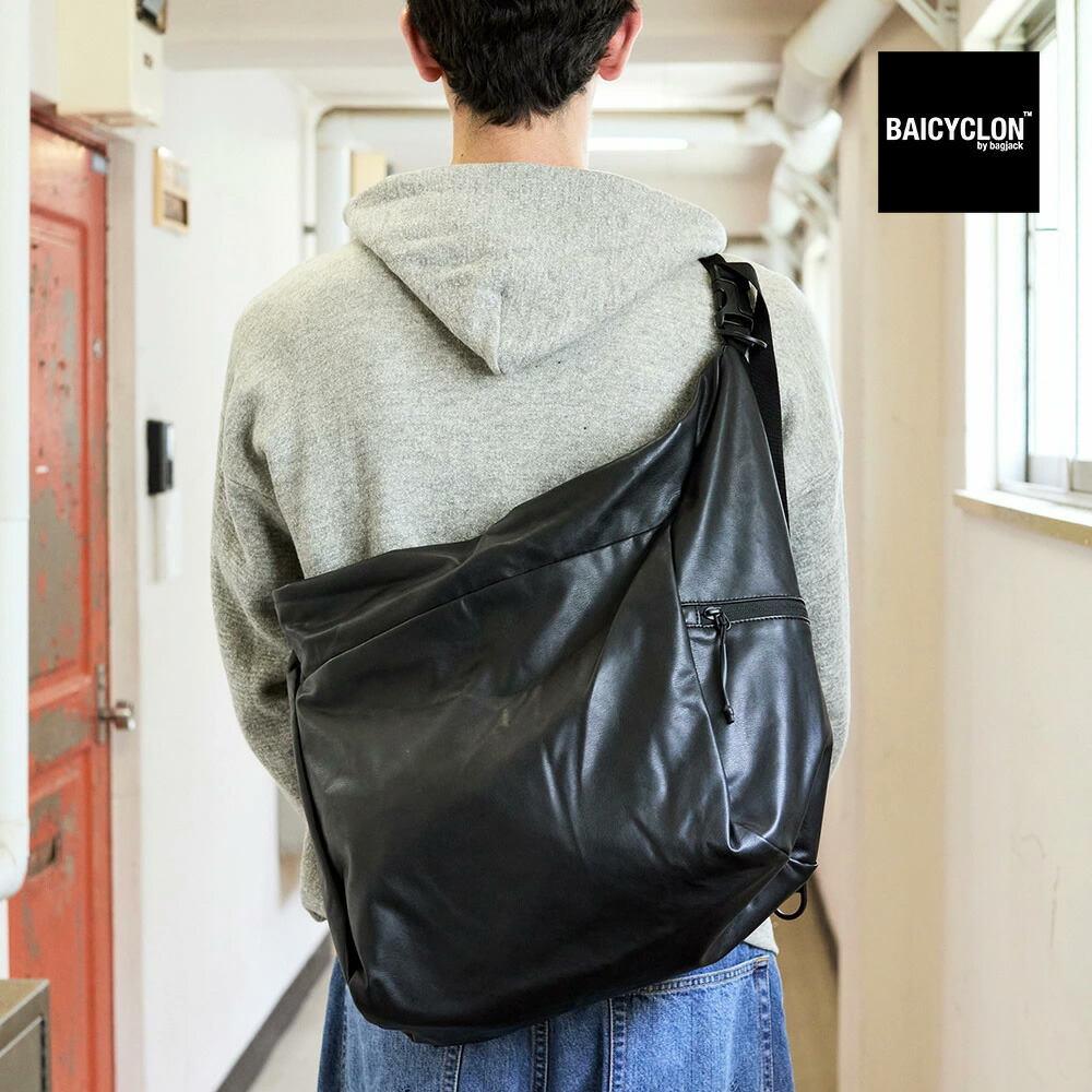 【ポイント10倍 4/9 18:00～4/10 23:59】 バイシクロンバイバッグジャック ショルダーバッグ メンズ レディース BAICYCLON by bagjack SHOULDER BAG LE BCL-115 正規取扱品