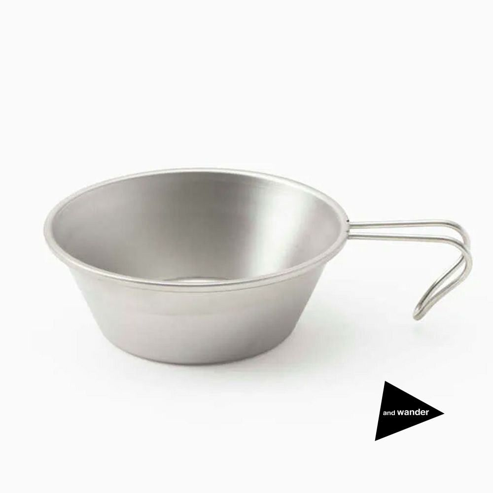 and wander シェラカップ(浅型) 4個セット and wander シェラカップ(浅型) 4個セット and wander シェラ