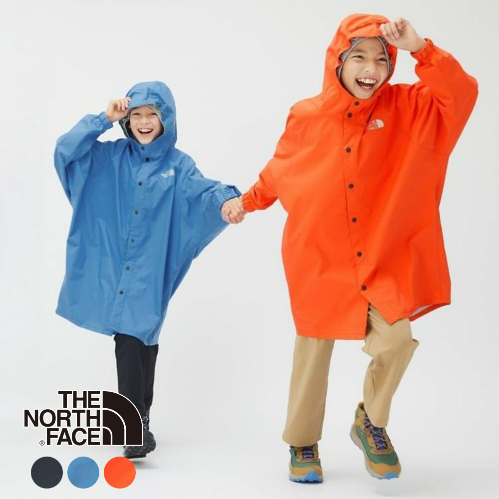 【ポイント10倍 6/18 18:00〜23:59】 ザ ノースフェイス レインコート レインハット キッズ THE NORTH FACE Tree  Frog Coat ツリーフロッグコート NPJ12321 正規取扱品 | ＳＯＲＡ楽天市場店