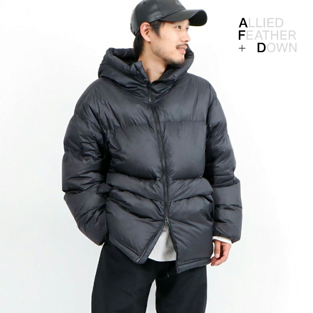 アライドフェザーアンドダウン ダウンジャケット メンズ ALLIED FEATHER + DOWN Puffy Down Jacket for SR パフィーダウンジャケット SR別注 A4309-130JK08 正規取扱品