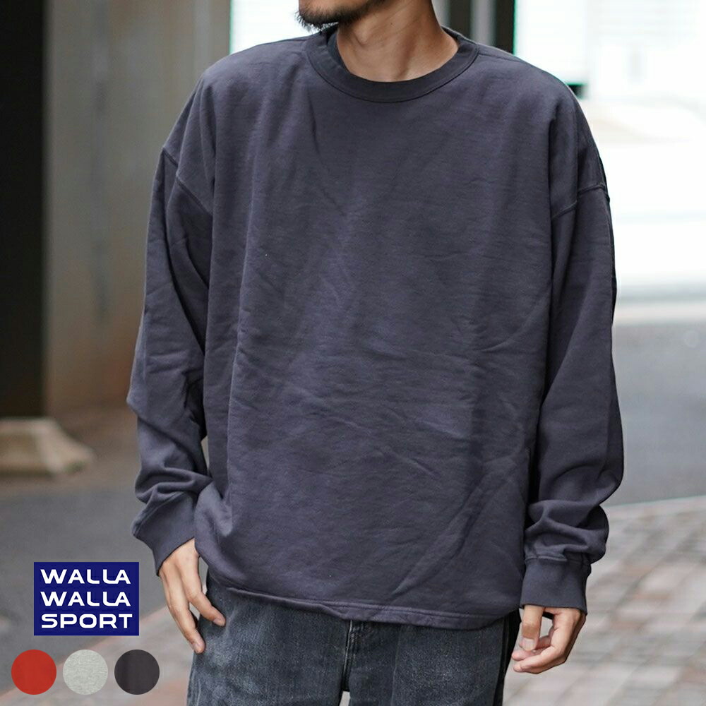 楽天市場】WALLA WALLA SPORT ワラワラスポーツ トレーナー スウェット
