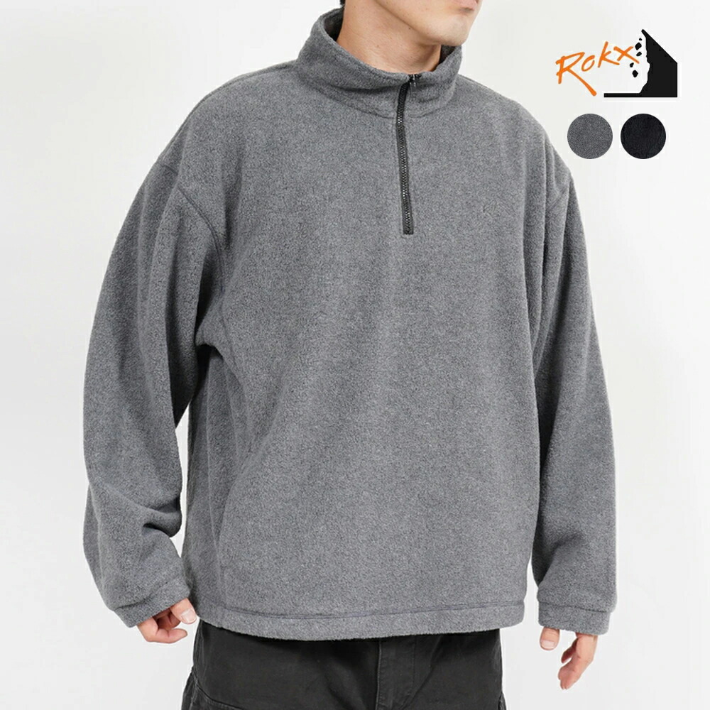 楽天市場】ROKX ロックス CLASSIC 200 FLEECE SNAP TOP フリース