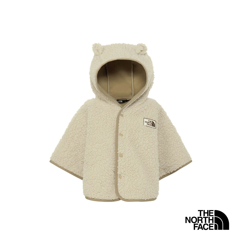 【ポイント10倍 4/14 20:00～】 ザ・ノース・フェイス ベビーポンチョマント ベビー THE NORTH FACE カドルフリースポンチョ NAB72402 正規取扱品