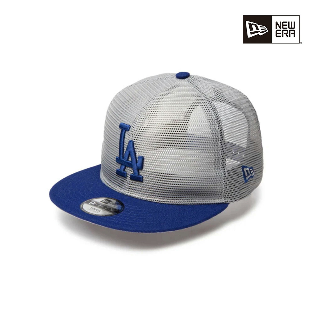 【ポイント10倍 〜7/1 23:59】 ニューエラ キャップ 帽子 キッズ NEW ERA キッズ Youth 9FIFTY トラッカー All Mesh ロサンゼルス・ドジャース 14391984 正規取扱品画像