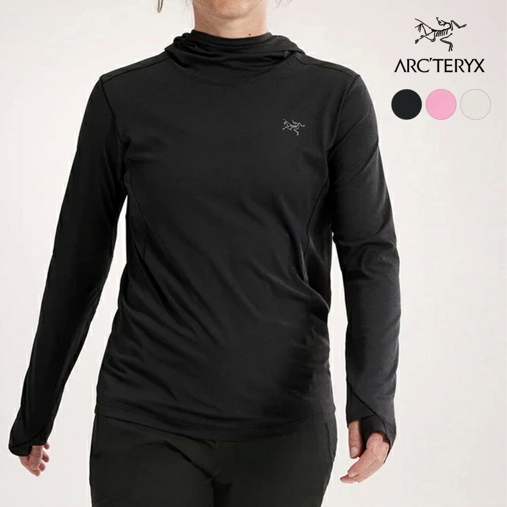 アークテリクス Tシャツ カットソー レディース サンナフーディ ウィメンズ ARC'TERYX X000010249 正規取扱品