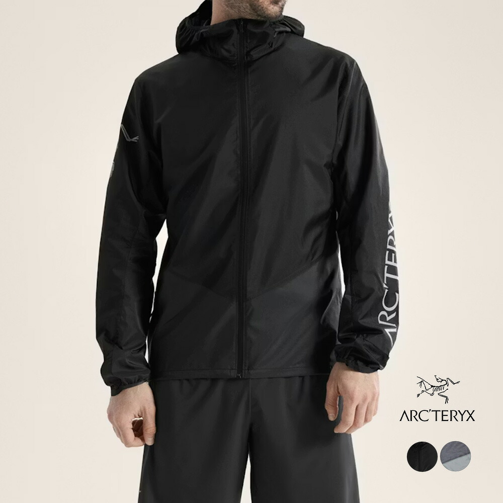 アークテリクス ナイロンジャケット メンズ ノーバン ウィンドシェル フーディ メンズ ARC'TERYX X00001035403 正規取扱品