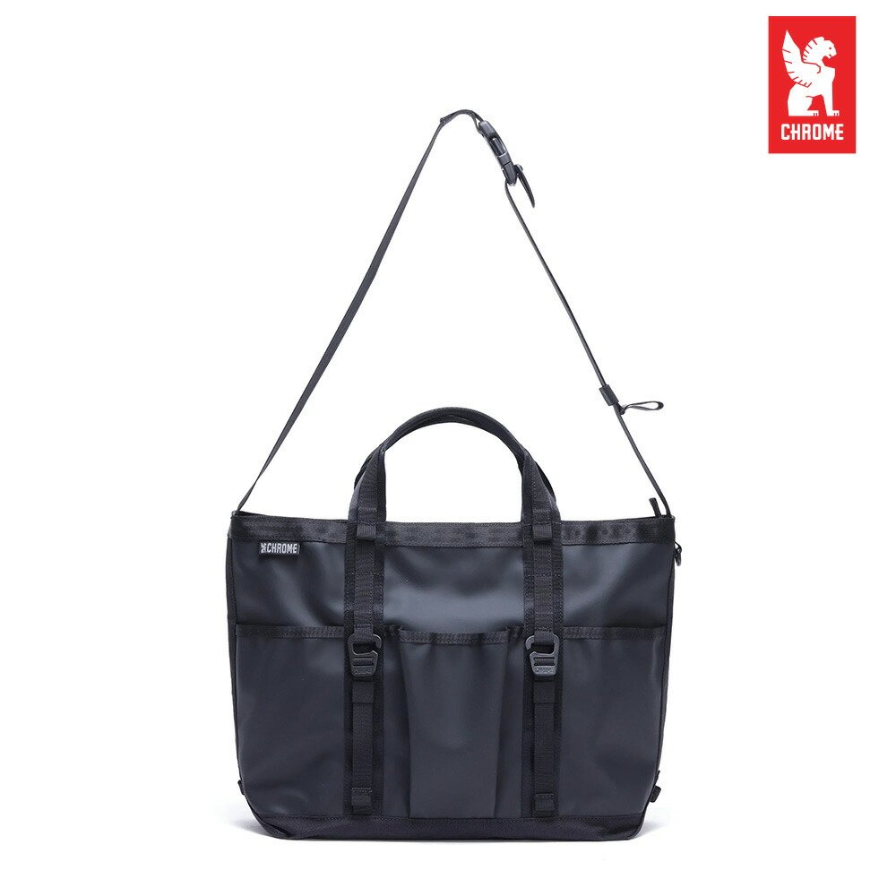 クローム トートバッグ ショルダーバッグ メンズ レディース グローサリー トート メッセンジャー 15L CHROME BJ013MABK 正規取扱品
