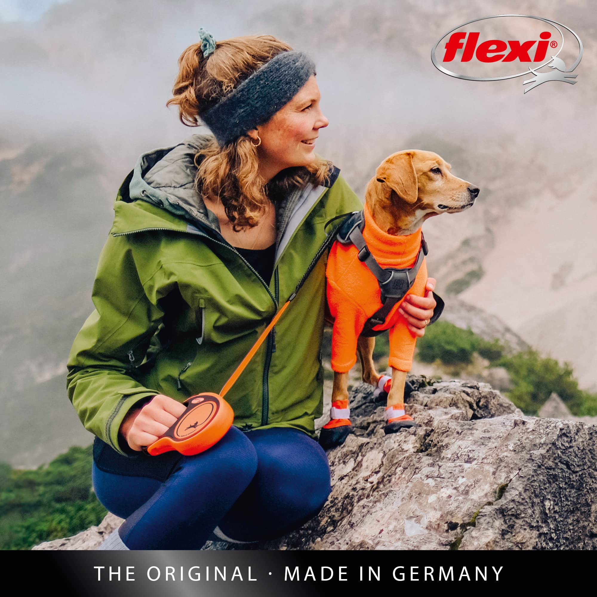 フレキシ (flexi) 伸縮先んじる エクストリーム 磁気テープ [犬用先んじる] (L大きさ 8m（55kg未満）)