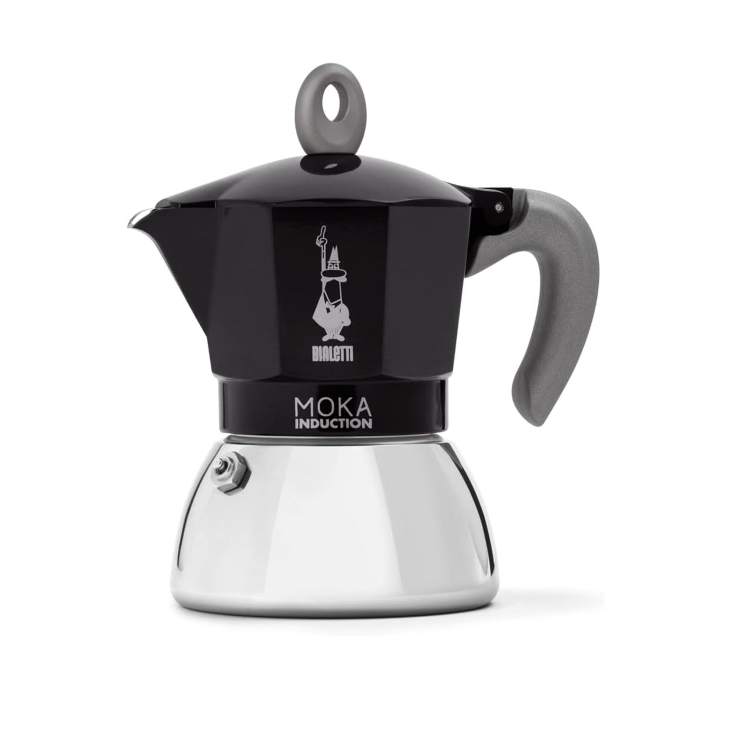 Bialetti (ビアレッティ) モカ 感応作用 赤いこと 6優勝杯用 IH相応う \u0026 直火式 (珈琲製造会社 エスプレッソ製造会社 マキネッタ)