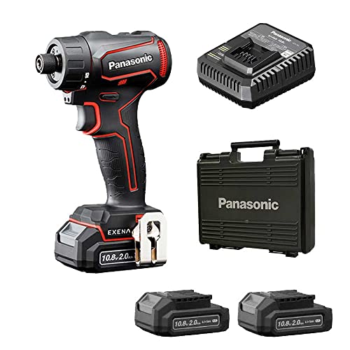 パナソニック(Panasonic) 申し受けるせん孔機１番ウッド 10.8V 2.0Ah蓄電池容器に並べる×2個/申し受ける器/可塑性物質容れもの付 ビットタ 貨物輸送無料