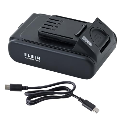 山善(YAMAZEN) 18Vリチウムイオンバッテリー USB Type-C申し受ける式 2.5Ah ELEIN EBP-1825 [YBP- 貨物輸送無料