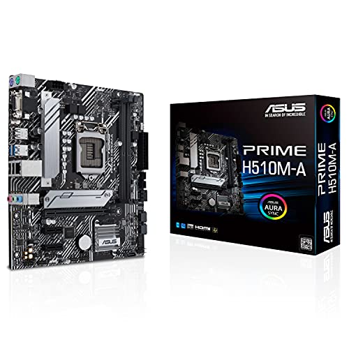 ASUSTek Intel 第10時人・11時人 中央処理装置 相応う (LGA1200 )相応う H510 手当て仕掛ける microATXお母さん 貨物輸送無料