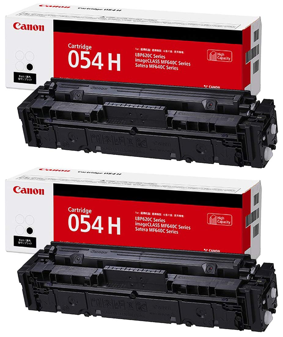 CANON 純正品 トナーカートリッジ054H ブラック 大容量 CRG-054HBLK 2本セット 送料無料