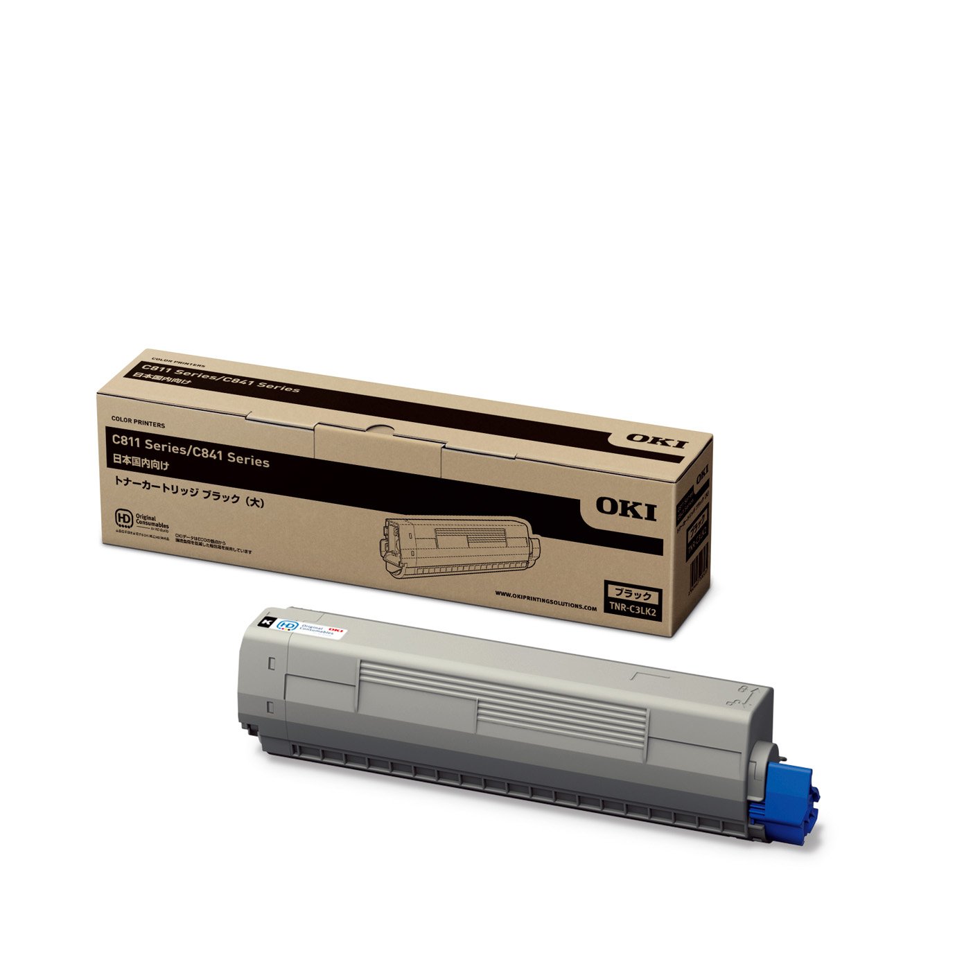 OKI トナーカートリッジ(大) ブラック (C841dn/C811dn/C811dn-T) TNR-C3LK2 送料無料 16,305円