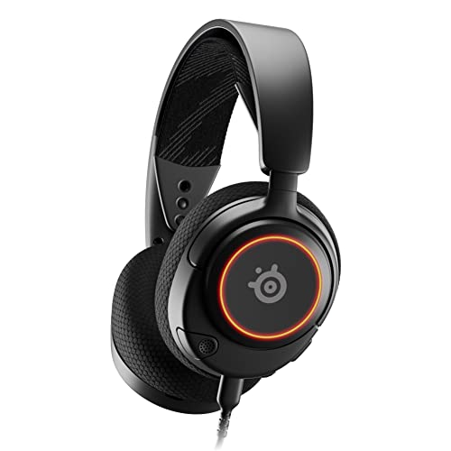 SteelSeries ゲーミングヘッドセット ヘッドホン Arctis Nova 3 軽量 有線 密閉型 PC PS5 PS4 Swi 送料無料｜そら坊ストア