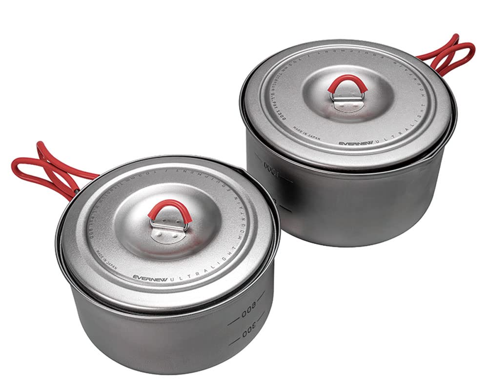 エバニュー(EVERNEW) Ti U.L. Pot set 900+1300 ECA536 送料無料|そら坊ストア
