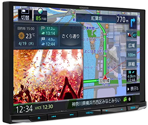 ケンウッド(KENWOOD) カーナビ 彩速 8インチ MDV-S810L インダッシュモデル安心の日本製 ハイコストパフォーマンスモデ 送料無料