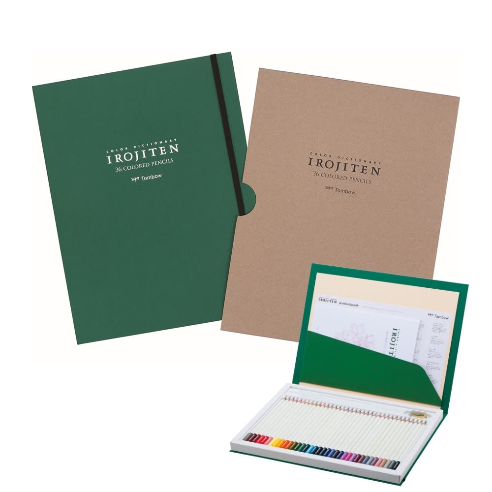 楽天市場】トンボ鉛筆 色鉛筆 36色 (ブック型) 色辞典 セレクトセット