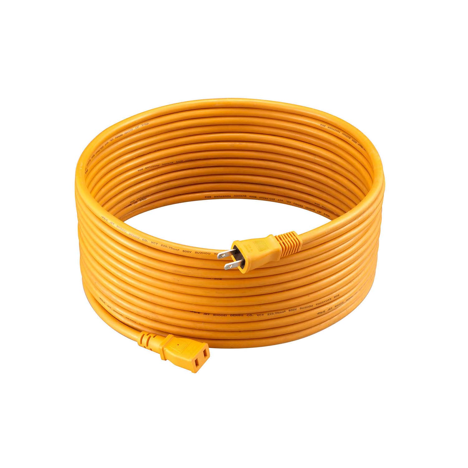 楽天市場】京セラ 延長コード (黄色) 0.75mm2 10m 6077127 [KYOCERA