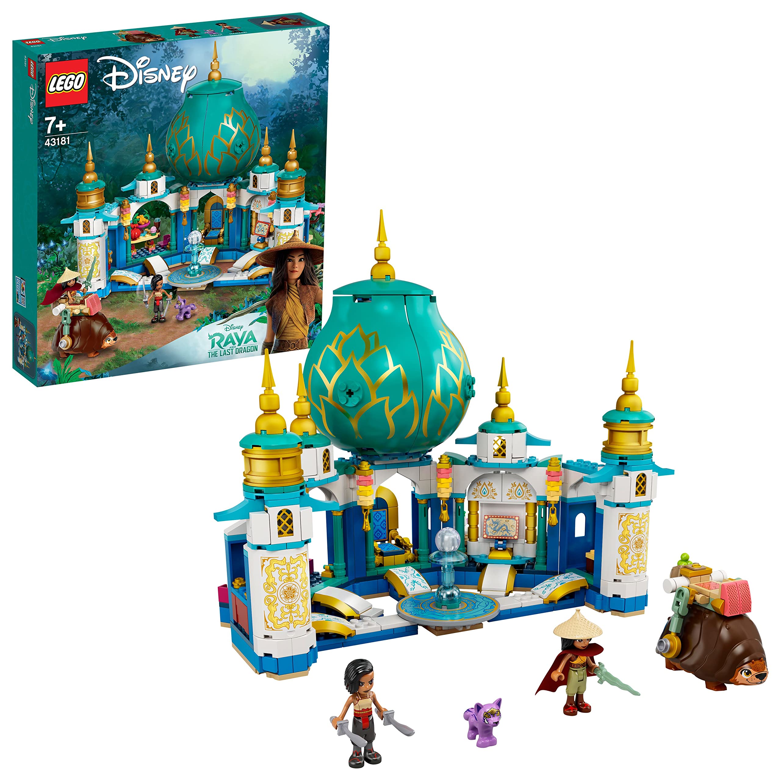 レゴ(LEGO) ウォルトディズニー御姫様 ラーヤとハート形・九重の天 43181 貨物輸送無料