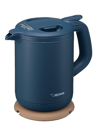 象印 電気ケトル 0.8L 沸騰後1時間90℃保温 ネイビー CK-AJ08-AD 送料無料