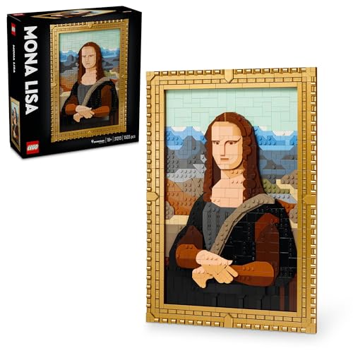 レゴ(LEGO) レゴアート モナ・リザ 手あそび 手あそび 差し上げ物 生まれ落ちる日 差しつかえる クリスマス 成人男性 亭主もち 絵図 作物 室内装飾 貨物輸送無料 おもちゃ-ブロック
