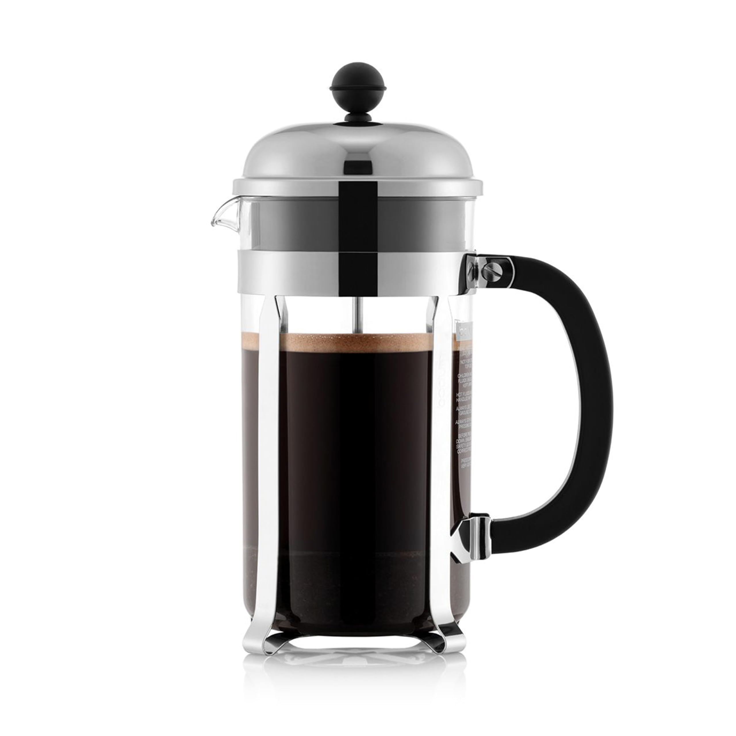 ボダム コーヒーメーカー コーヒープレス CHAMBORD シャンボール フレンチプレス コーヒーメーカー 1000ml シルバー