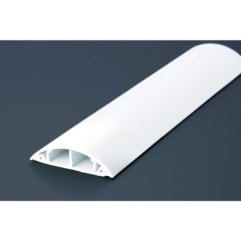 (トラスコ) 導線覆いかぶせる 1M 白 TRDR701W × 10本 【入れもの売りわたす】