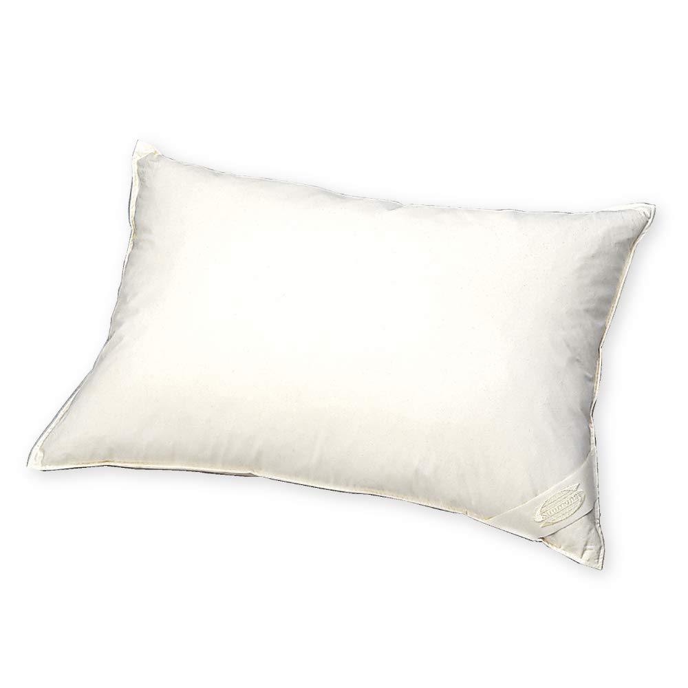 シモンズ() 定まり品 枕 デラックスフェザーピロー 高さ置き目 70cm×50糎 弾力性 日本製 LD0816