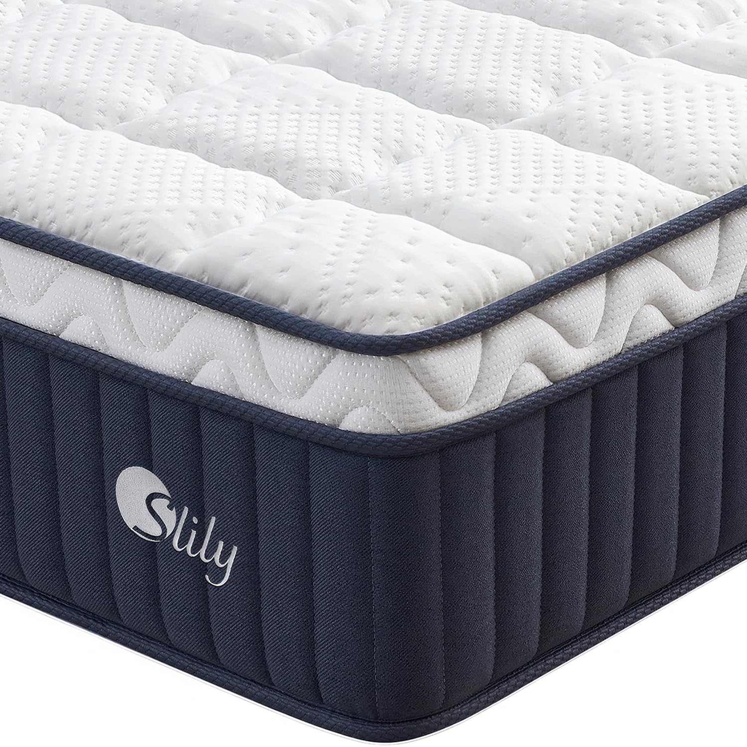 【貨物輸送無料】Slily マットレス シングル 極厚26珊 一本立ち衣嚢巻き 高手向かいウレタン 硬め 体圧分散 ジェルメモリーフォーム 通気性 静