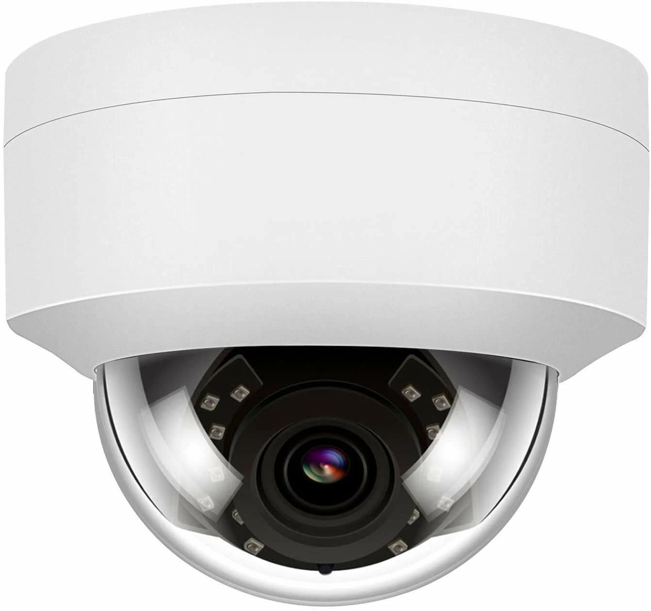 【クーポンで10％OFF！！】【送料無料】Anpviz 超 HD 4K IP POE 防犯カメラ PoE給電 ONVIF対応 動体検知アラーム 暗視撮影 全天候機能