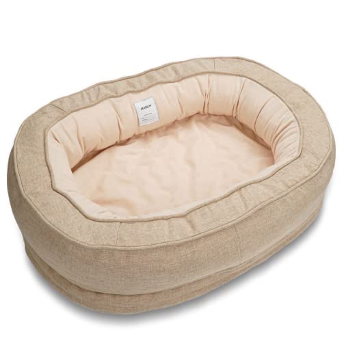 【クーポンで10％OFF！！】【送料無料】AKAGIICHI 犬用ベッド 猫ベッド ペットベッド ペットソファー ペットクッション 寒さ対策 枕付き