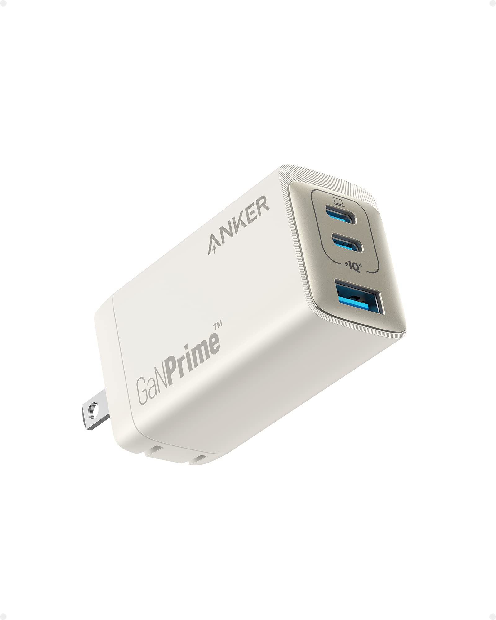【クーポンで10％OFF！！】【送料無料】Anker 735 Charger (GaNPrime 65W) (USB PD 充電器 USB-A & USB-C 3ポート) (ゴールド)