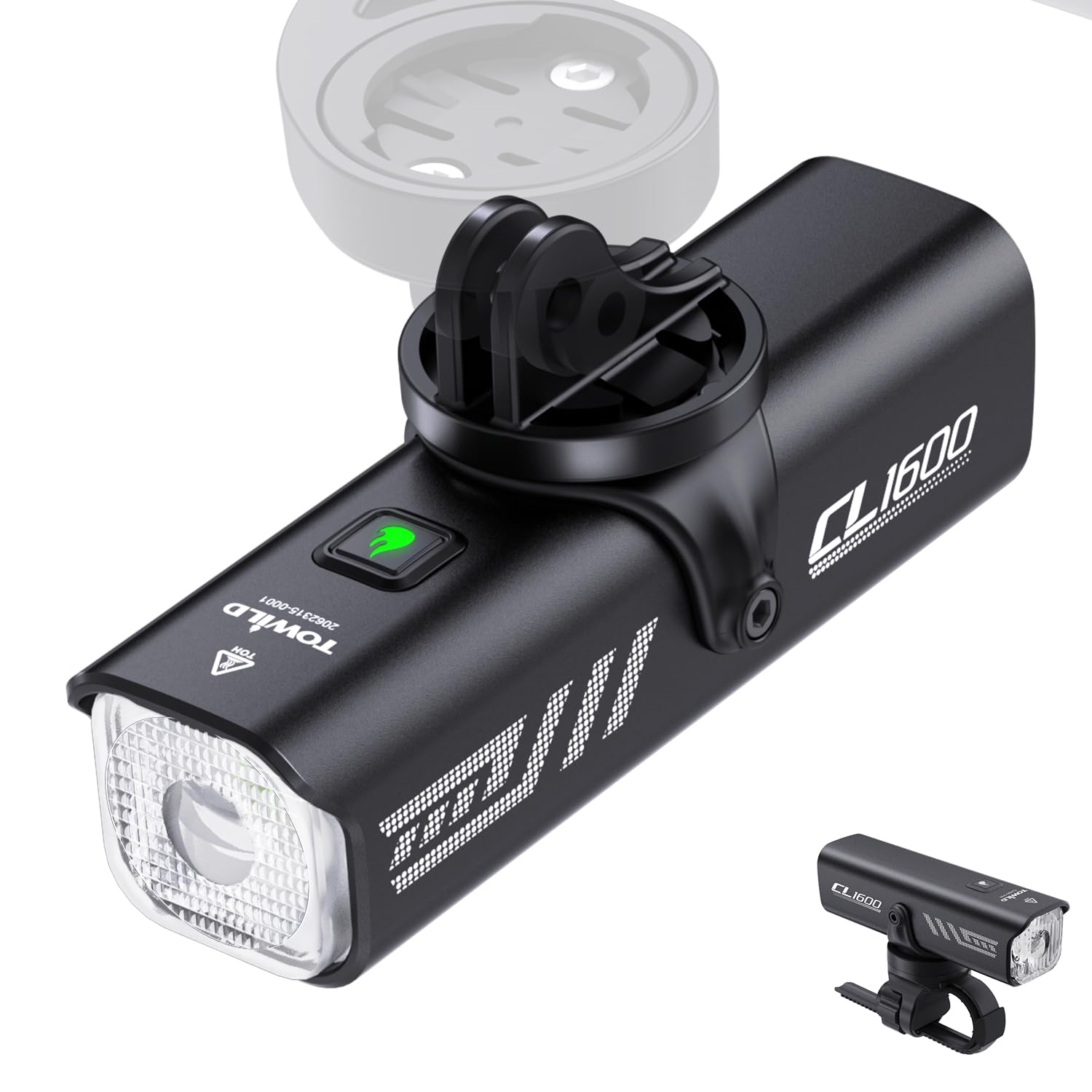 【クーポンで10％OFF！！】【送料無料】自転車 ライト 充電式USB-C 大容量5000mAh ロードバイクライト 1600ルーメン 高輝度 LED自転車ヘ