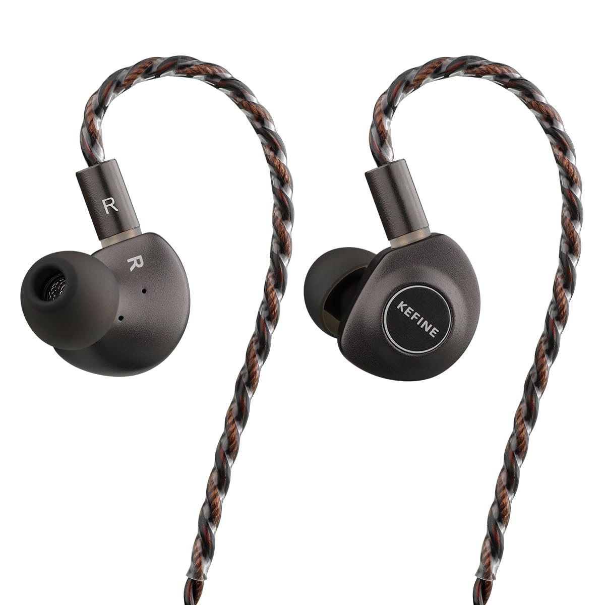 【クーポンで10％OFF！！】【送料無料】HiFiGo Kefine Delci シングル 10mm ダイナミックドライバーインイヤーモニター、1DD DLC + PU