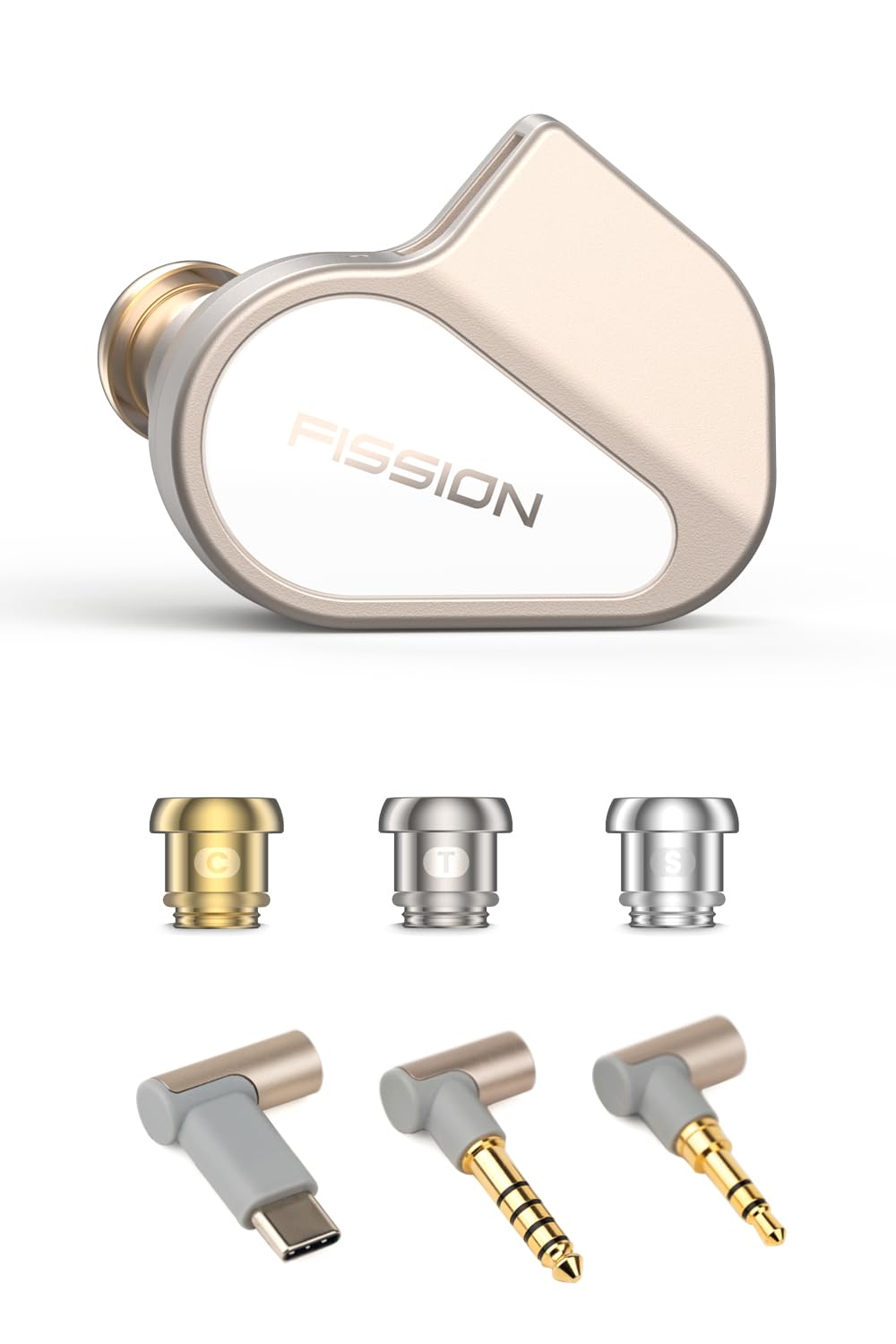 TANCHJIM FISSION インイヤー型HiFi有線イヤホン|10mm DMT第5世代ダイナミックドライバー搭載|4段階調整式フィルター＋3種交換式ノズル|｜空筆店