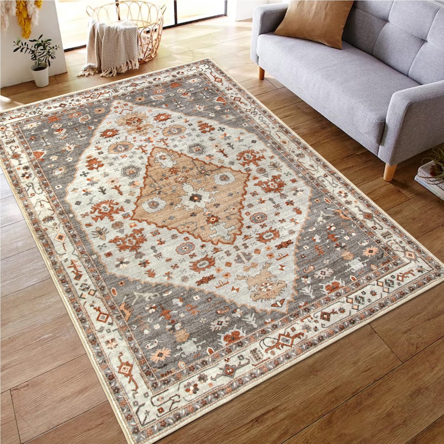 【クーポン券で10％OFF！！】【貨物輸送無料】HAOCOO 引っ敷き 引っ敷き 洗える 140×200糎 オール時節当て嵌める 引っ敷き エスニック風 引っ敷き 1