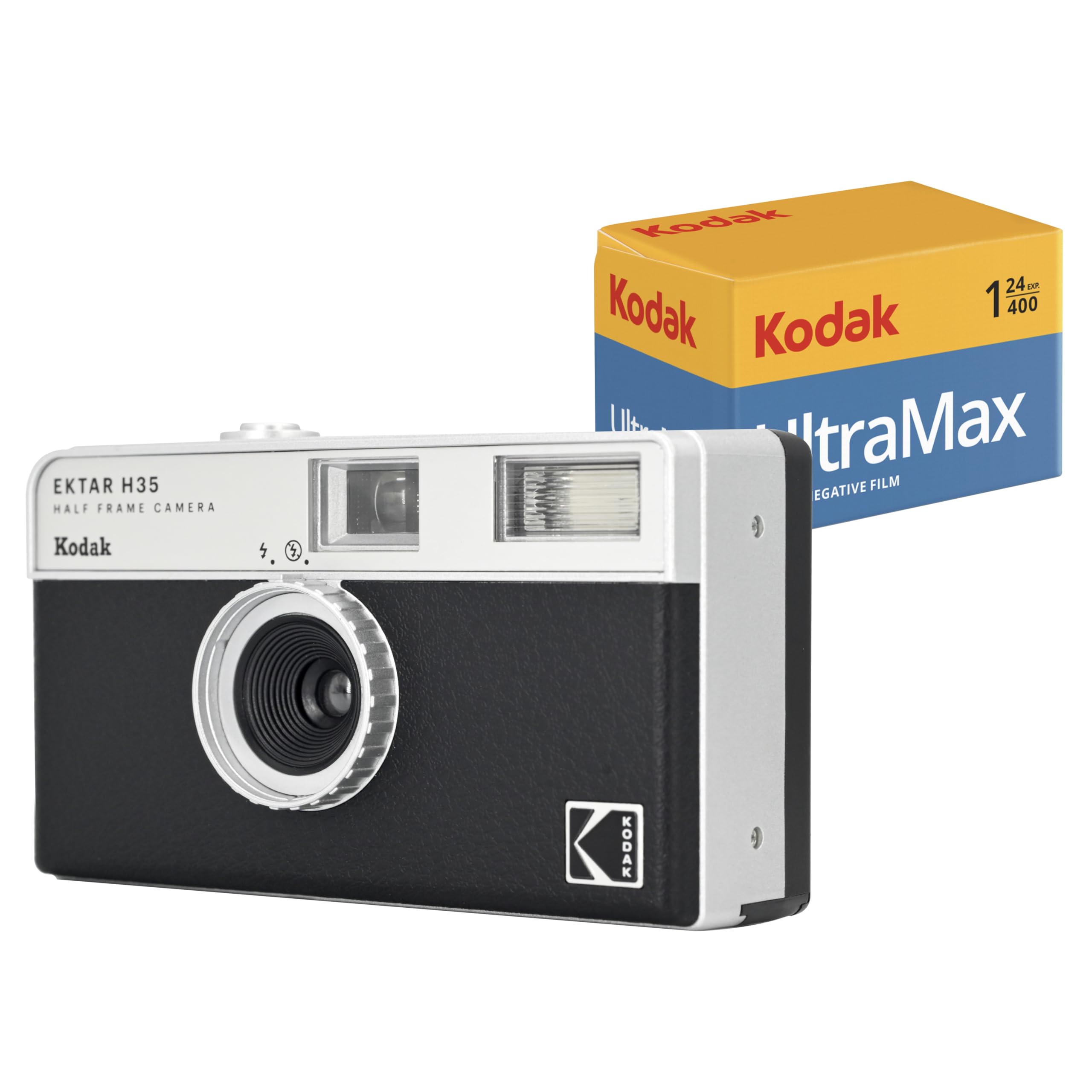 【送料無料】【10%OFFクーポン配布中】コダック(Kodak) 【国内正規品】 EKTAR H35 ハーフフレーム フィルム カメラ (ブラック) Kodak U