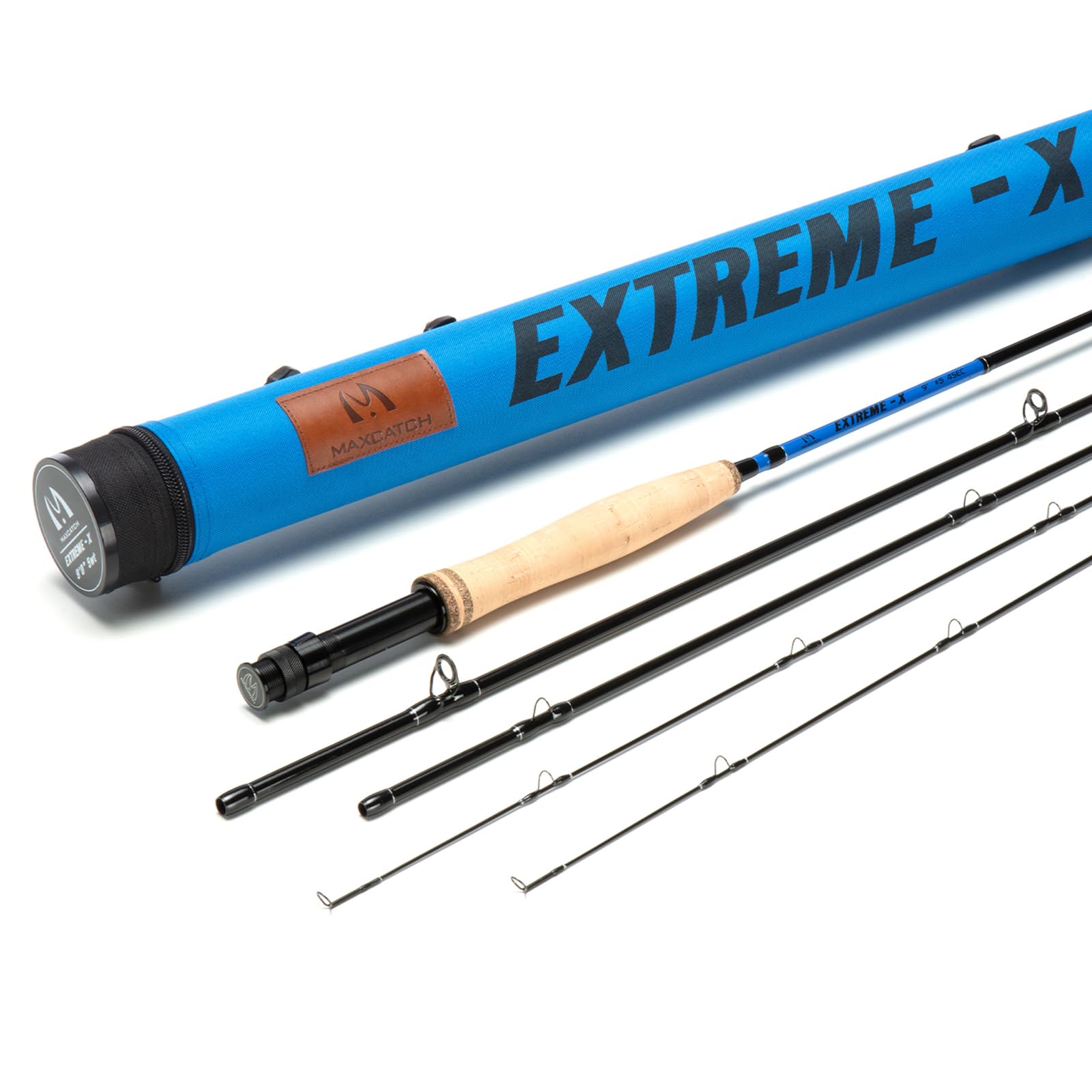 【送料無料】【10％OFFクーポン配布中】Maxcatch Extreme-Xフライフィッシングロッド（追加ティップセクション付属、ファーストアクショ