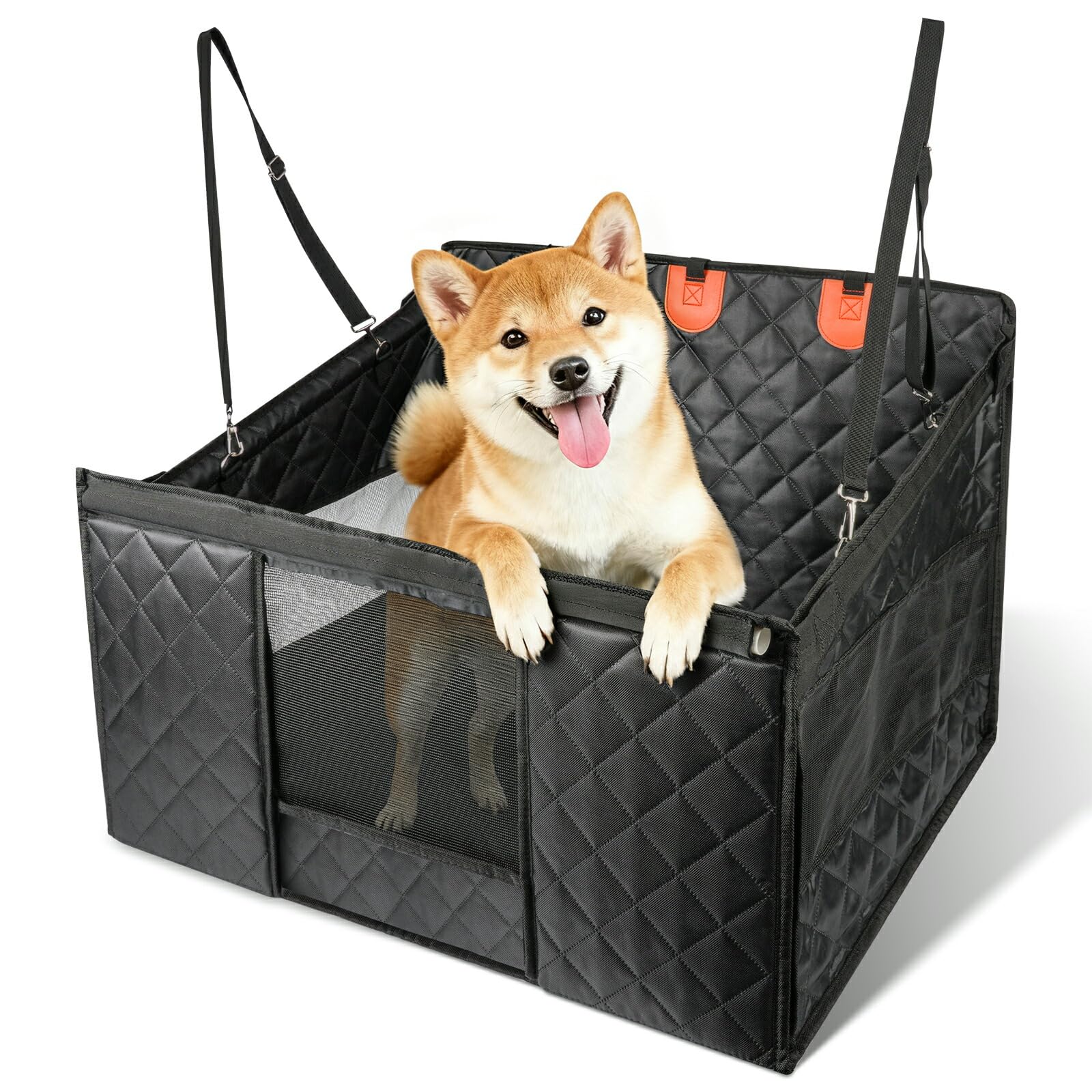 運転ボックス席 中型犬 愛玩動物用 雨合羽 防汚 うしろ側居敷き用 撥水 運転愛玩動物 底板入り口・入口 型崩れしない 飛び出し押しとどめる 愛玩動物敷き妙付き添い人 折り畳み式 上滑り打ちきり 鉄道車両設備 お出かけ 旅する 犬旅 多頭飼い 車載用 黒いこと