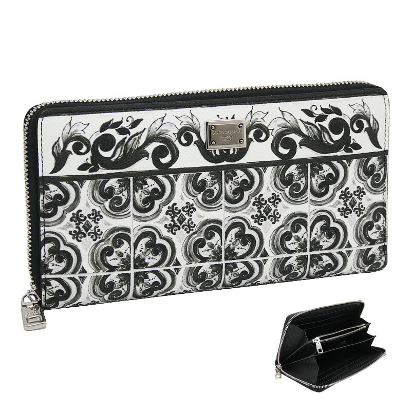 【美品✨】ドルチェ&ガッバーナ 長財布 スカル総柄 ラウンド ロゴプレート 黒 D＆G 長財布（メンズ） 人気ブランドランキング2025 | ベストプレゼント